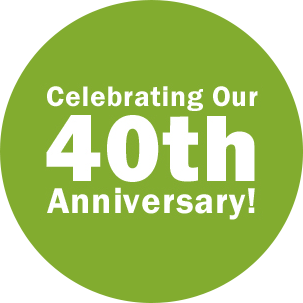 Celebrating our 40th anniversary!